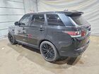 2017 Land Rover Range Rover Sport Svr Черный vin: SALWZ2FE6HA174023