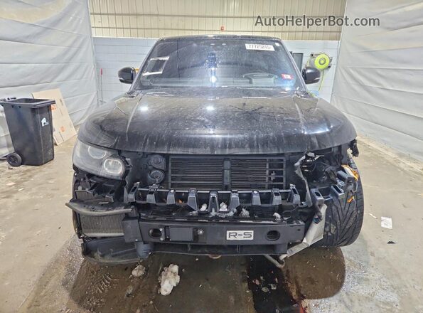 SALWZ2FE6HA174023 2017 LAND ROVER RANGE Черный Вид спереди
