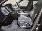 2017 Land Rover Range Rover Sport Svr Черный vin: SALWZ2FE6HA174023