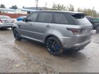 2017 Land Rover Range Rover Sport 5.0l V8 Supercharged Svr Gray vin: SALWZ2FE8HA124725
