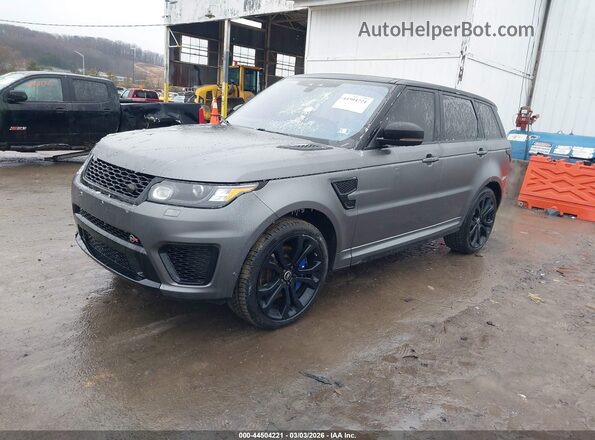 SALWZ2FE8HA124725 2017 LAND ROVER RANGE ROVER SPORT Gray Przód lewy