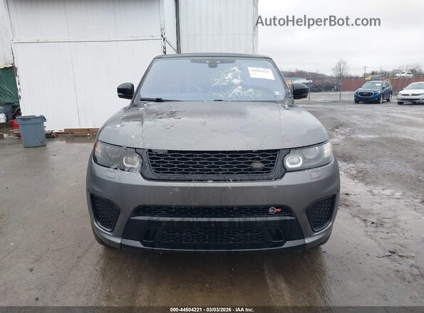 SALWZ2FE8HA124725 2017 LAND ROVER RANGE ROVER SPORT Gray Widok zestawu wskaźników