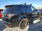 2020 Land Rover Range Rover Sport Svr Черный vin: SALWZ2RE1LA711806