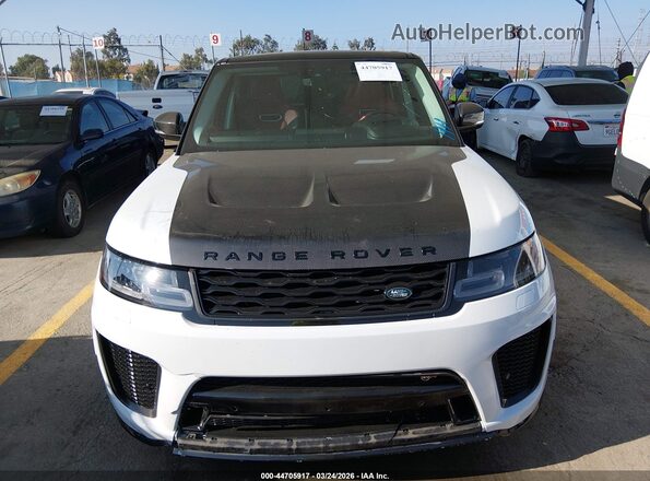 SALWZ2RE3NA218566 2022 LAND ROVER RANGE ROVER SPORT White ხელსაწყოთა პანელის ხედი