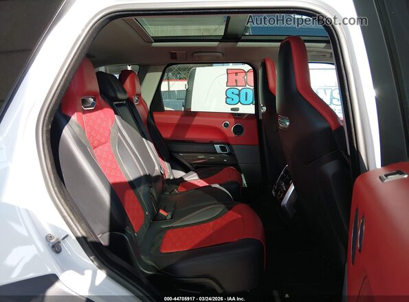 SALWZ2RE3NA218566 2022 LAND ROVER RANGE ROVER SPORT White VIN კოდის სტიკერის ხედი