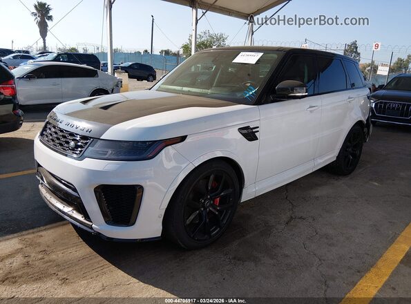SALWZ2RE3NA218566 2022 LAND ROVER RANGE ROVER SPORT White წინა მარცხენა ხედი სამი მეოთხედიდან