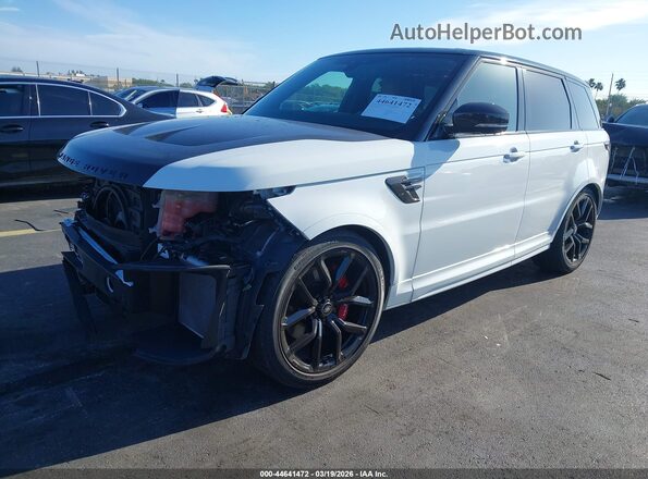 SALWZ2RE9NA236702 2022 LAND ROVER RANGE ROVER SPORT White Vista tres cuartos delantera izquierda