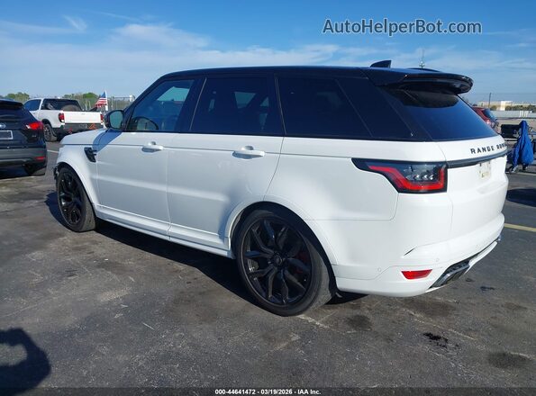 SALWZ2RE9NA236702 2022 LAND ROVER RANGE ROVER SPORT White Trasero izquierdo