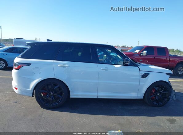 SALWZ2RE9NA236702 2022 LAND ROVER RANGE ROVER SPORT White Vista interior trasera
