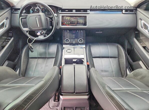 SALYB2EV0KA798941 2019 LAND ROVER RANGE Черный Вид панели приборов