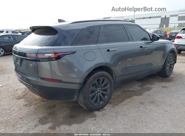 SALYB2EX1KA783348 2019 LAND ROVER RANGE ROVER VELAR Gray Trasero derecho