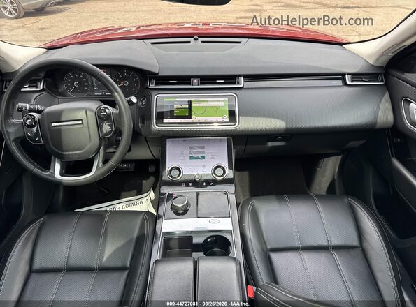 SALYB2EX7LA254665 2020 LAND ROVER RANGE ROVER VELAR Красный Вид спереди