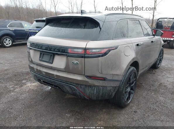 SALYB2EXXKA222033 2019 LAND ROVER RANGE ROVER VELAR Коричневый Задняя правая четверть