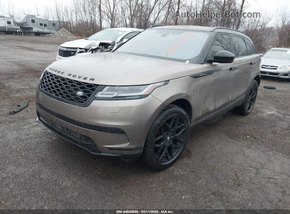 SALYB2EXXKA222033 2019 LAND ROVER RANGE ROVER VELAR Коричневый Передняя левая четверть