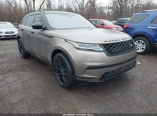 SALYB2EXXKA222033 2019 LAND ROVER RANGE ROVER VELAR Коричневый Передняя правая четверть