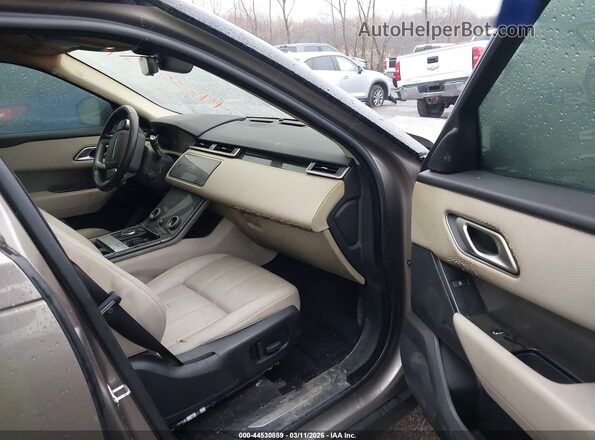 SALYB2EXXKA222033 2019 LAND ROVER RANGE ROVER VELAR Коричневый Вид салона спереди