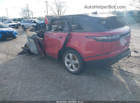 SALYB2EXXKA234862 2019 LAND ROVER RANGE ROVER VELAR Burgundy Rear left