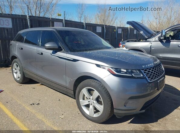 SALYB2FV0LA257162 2020 LAND ROVER RANGE ROVER VELAR Серый Передняя правая четверть