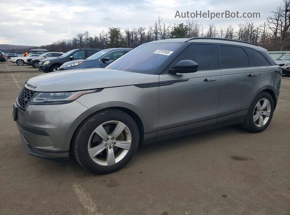 SALYB2FV6KA218705 2019 LAND ROVER RANGE Gray Vista tres cuartos delantera izquierda