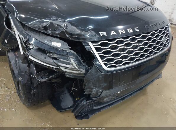 SALYB2FV7KA212427 2019 LAND ROVER RANGE ROVER VELAR Black წინა ხედი
