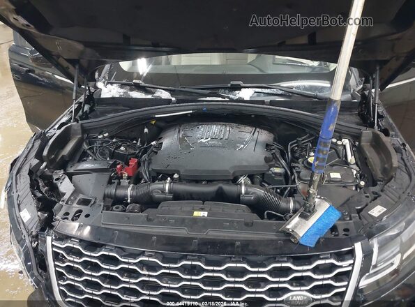 SALYB2FV7KA212427 2019 LAND ROVER RANGE ROVER VELAR Black უკანა ხედი