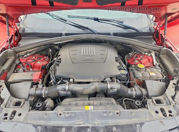 SALYK2FV1LA239379 2020 LAND ROVER RANGE Красный Вид подкапотного пространства