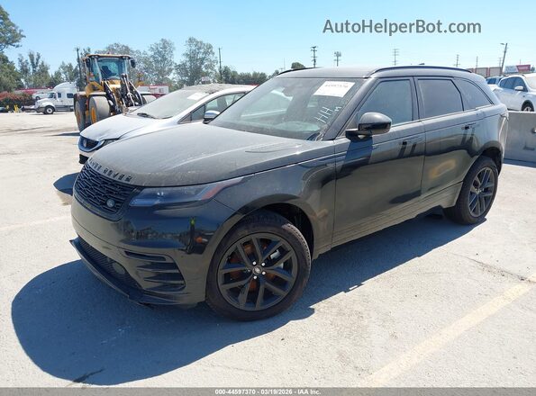 SALYL2EX6SA392581 2025 LAND ROVER RANGE ROVER VELAR Черный Передняя левая четверть