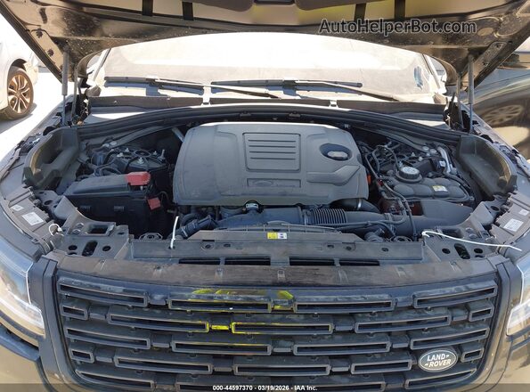 SALYL2EX6SA392581 2025 LAND ROVER RANGE ROVER VELAR Черный Вид сзади