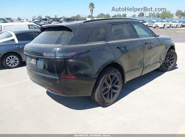 SALYL2EX6SA392581 2025 LAND ROVER RANGE ROVER VELAR Черный Задняя правая четверть