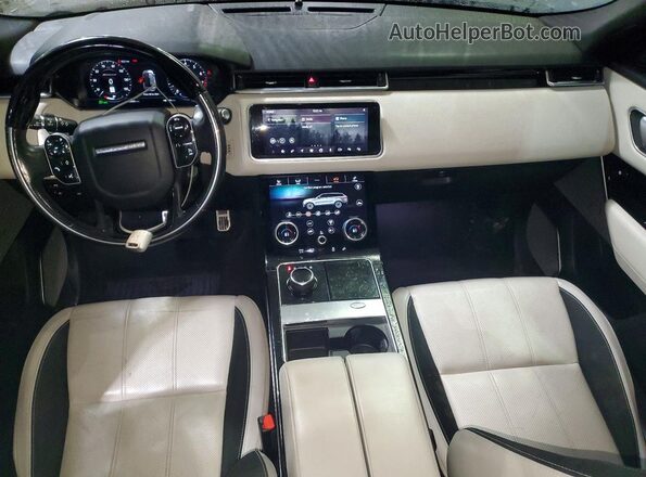 SALYL2EX9KA214289 2019 LAND ROVER RANGE Black Widok deski rozdzielczej