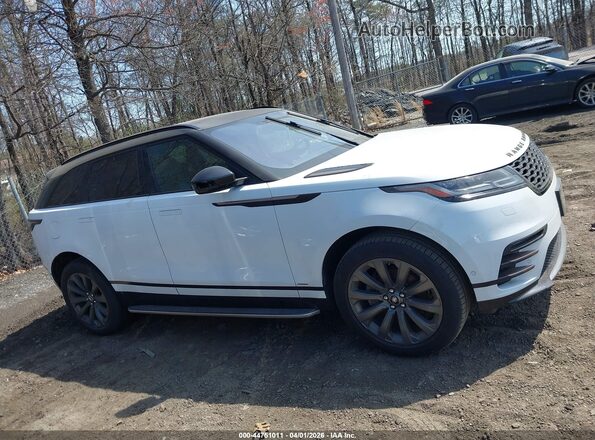 SALYL2RN4JA760604 2018 LAND ROVER RANGE ROVER VELAR White უკანა სალონის ხედი