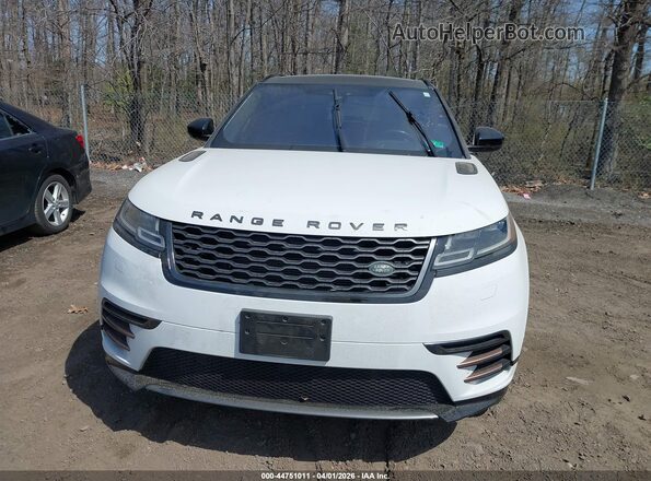 SALYL2RN4JA760604 2018 LAND ROVER RANGE ROVER VELAR White ხელსაწყოთა პანელის ხედი