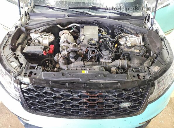 SALYL2RNXJA758789 2018 LAND ROVER RANGE Turquoise Widok komory silnika