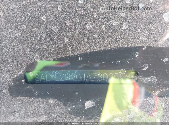 SALYL2RV0JA730256 2018 LAND ROVER RANGE ROVER VELAR Черный Вид подкапотного пространства