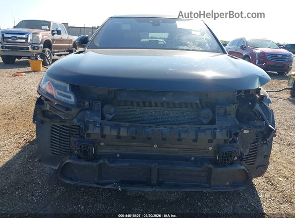 SALYL2RV0JA730256 2018 LAND ROVER RANGE ROVER VELAR Черный Вид спереди