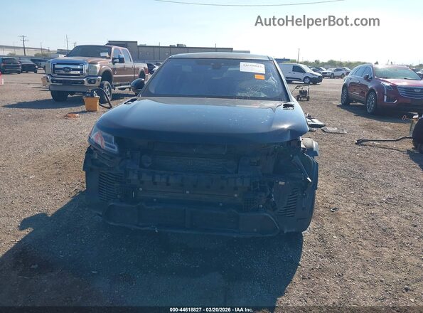 SALYL2RV0JA730256 2018 LAND ROVER RANGE ROVER VELAR Черный Вид задней части салона