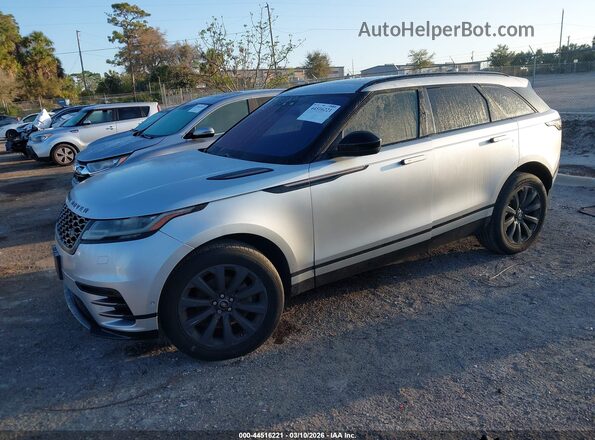 SALYL2RX2JA774969 2018 LAND ROVER RANGE ROVER VELAR Серебряный Передняя левая четверть