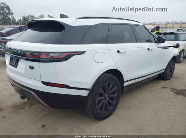 SALYL2RX3JA775676 2018 LAND ROVER RANGE ROVER VELAR Белый Задняя правая четверть