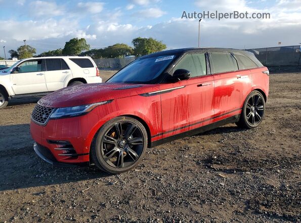 SALYM2EV3KA228832 2019 LAND ROVER RANGE Красный Передняя левая четверть