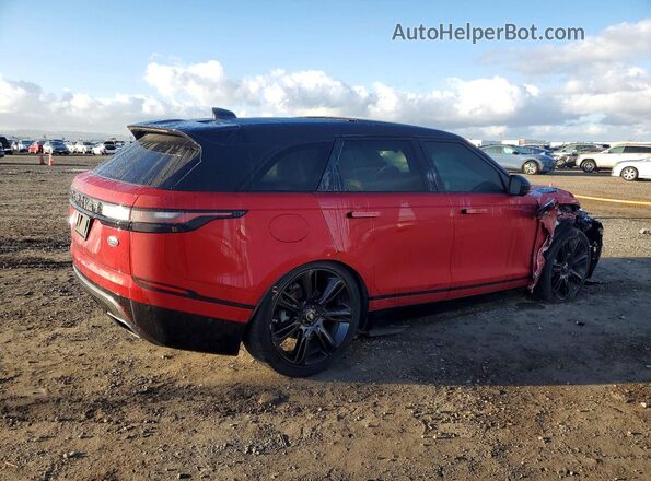 SALYM2EV3KA228832 2019 LAND ROVER RANGE Красный Задняя правая четверть