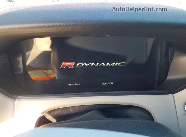 SALYM2EV3KA228832 2019 LAND ROVER RANGE Красный Вид щитка приборов