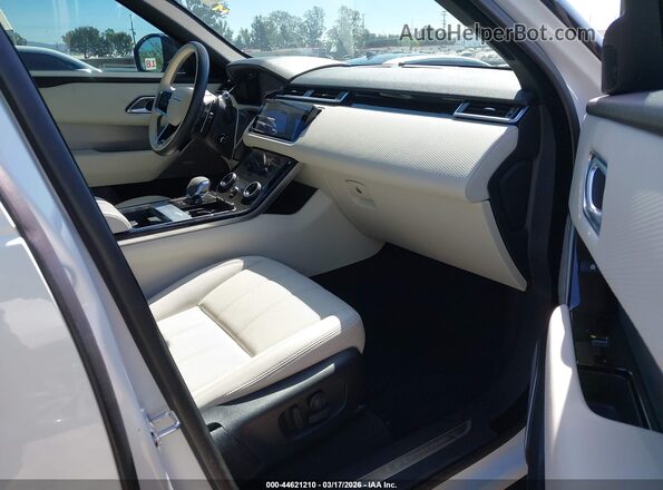 SALYT2EX3MA322846 2021 LAND ROVER RANGE ROVER VELAR White Widok wnętrza z przodu