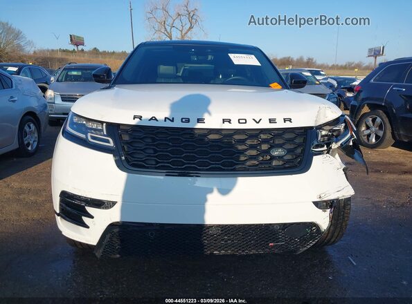 SALYT2EX4NA345425 2022 LAND ROVER RANGE ROVER VELAR Белый Вид задней части салона
