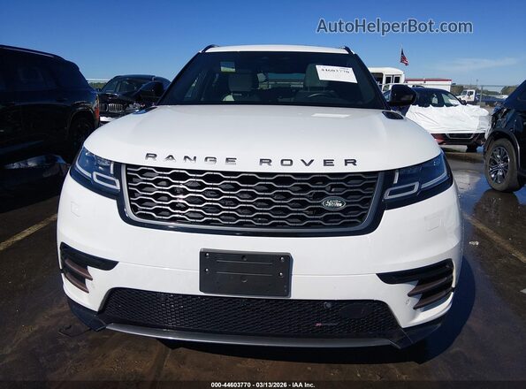 SALYT2EX6NA330215 2022 LAND ROVER RANGE ROVER VELAR White ხელსაწყოთა პანელის ხედი