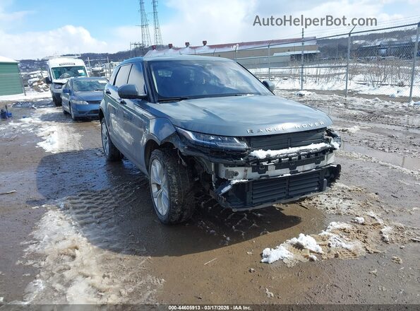 SALZJ2FX3MH126308 2021 LAND ROVER RANGE ROVER EVOQUE Gray Delantero derecho