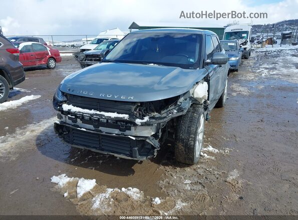 SALZJ2FX3MH126308 2021 LAND ROVER RANGE ROVER EVOQUE Gray Vista tres cuartos delantera izquierda