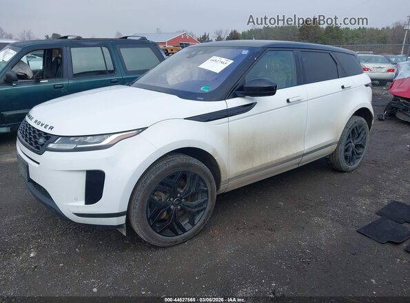 SALZJ2FX4LH057322 2020 LAND ROVER RANGE ROVER EVOQUE White Առջևի ձախ երեք քառորդ տեսարան