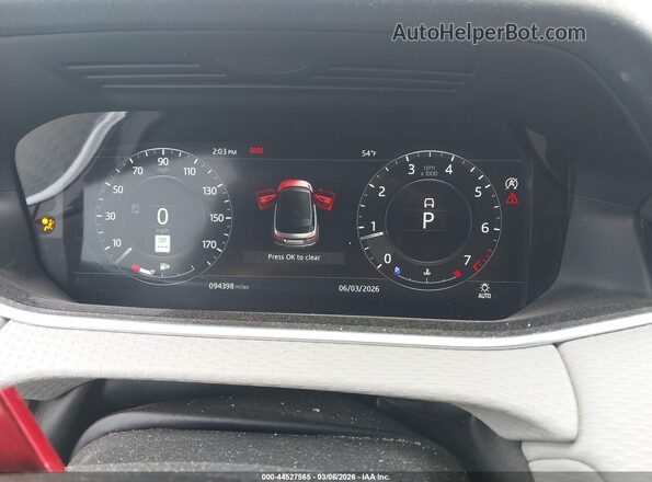 SALZJ2FX4LH057322 2020 LAND ROVER RANGE ROVER EVOQUE White Հետևի նստատեղերի տեսք