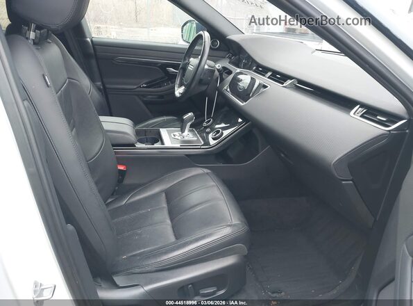 SALZJ2FX4LH071902 2020 LAND ROVER RANGE ROVER EVOQUE White Vista interior delantera