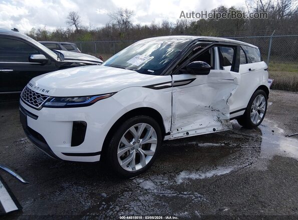 SALZJ2FX5LH120556 2020 LAND ROVER RANGE ROVER EVOQUE White Передня ліва чверть
